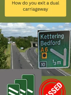 How do you exit a dual carriageway,How do you exit a dual carriageway using a slip road co…